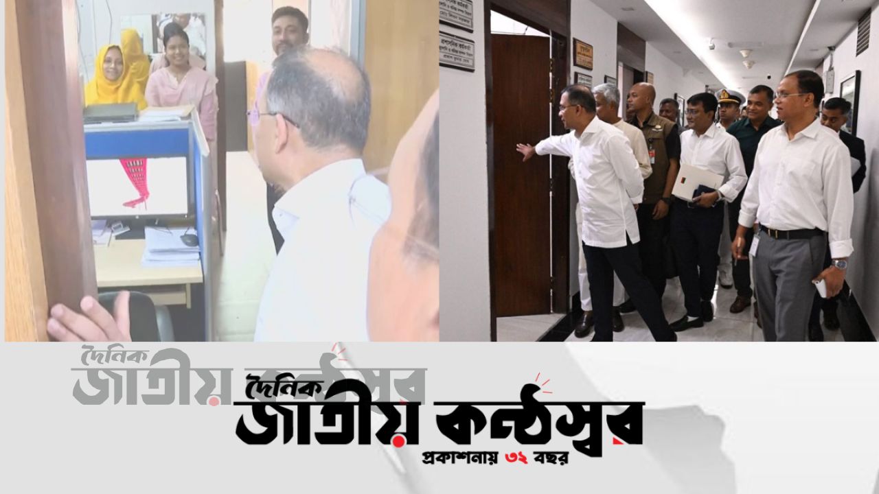 বিভিন্ন মন্ত্রণালয়ে প্রধানমন্ত্রীর ঝটিকা পরিদর্শন