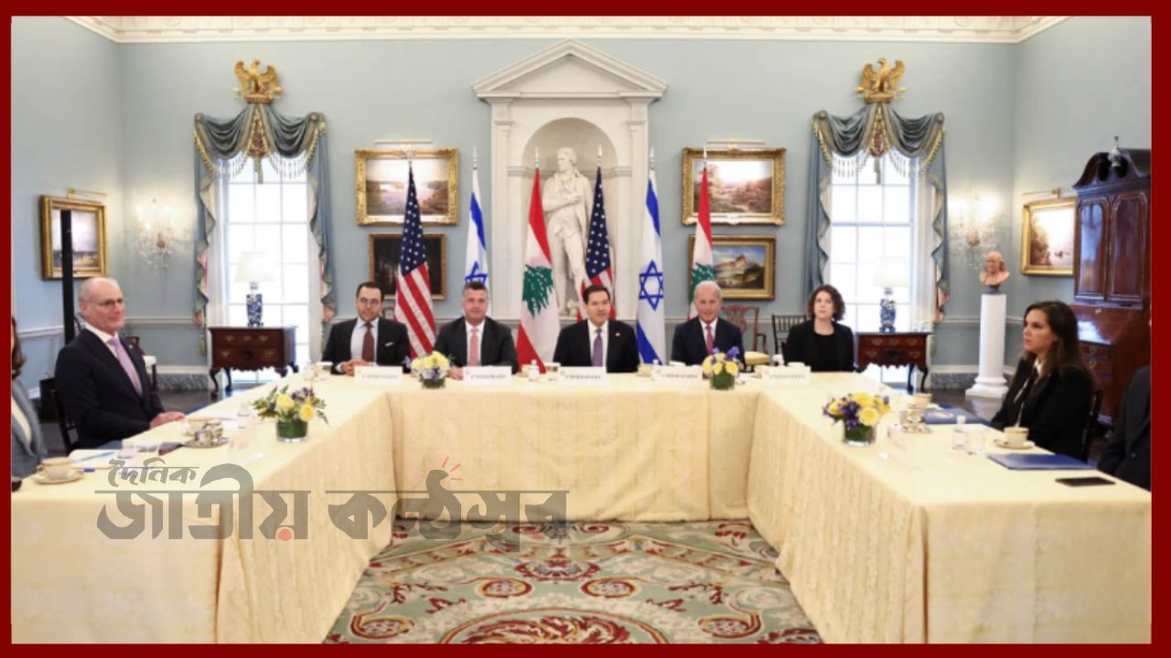 যুদ্ধ থামেনি, তবু আলোচনা শুরু: তিন দশক পর এক টেবিলে ইসরায়েল ও লেবানন