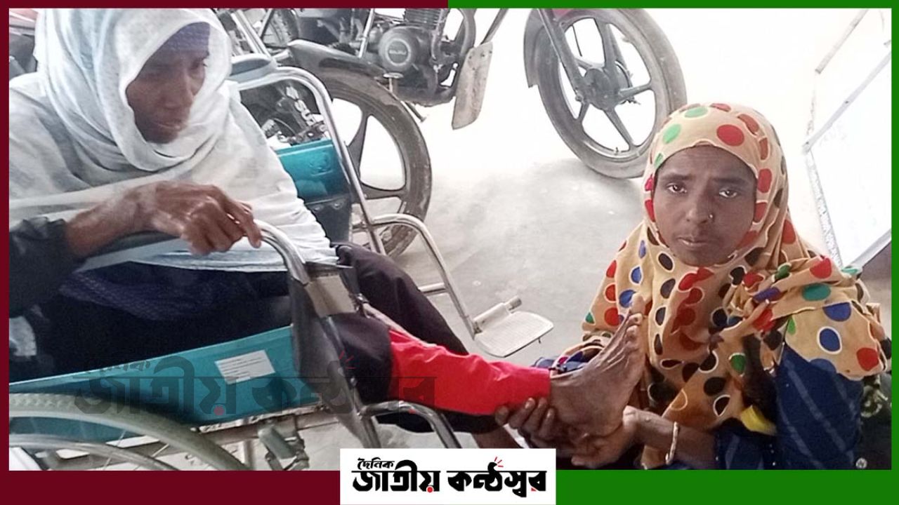 নওগাঁর সাপাহারে জমি বিরোধে মা-মেয়েকে পিটিয়ে জখম, বৃদ্ধার পা ভাঙা