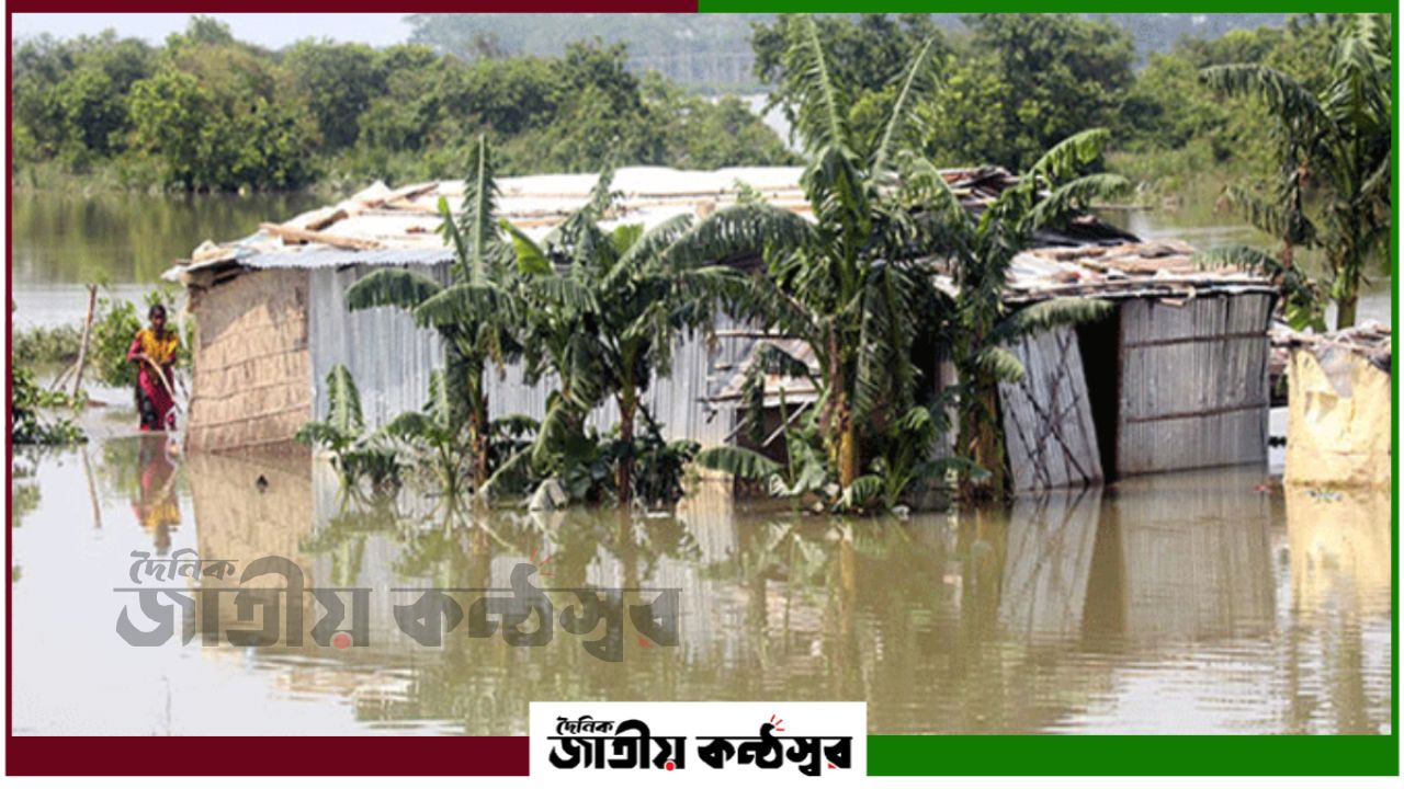 চার নদীর পানি বিপৎসীমার ওপরে, পাঁচ জেলায় বন্যার শঙ্কা