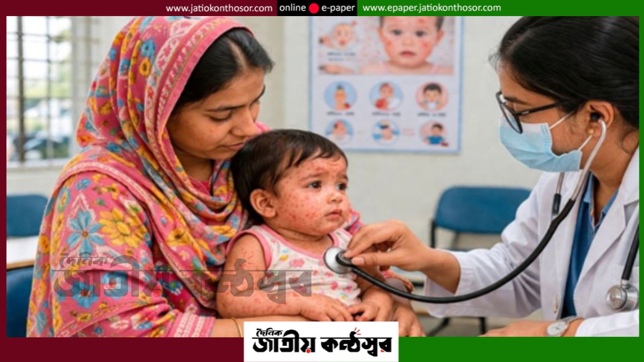 ২৪ ঘণ্টায় আরও ৭ শিশুর মৃত্যু: হাম পরিস্থিতি নিয়ে নতুন করে উদ্বেগ